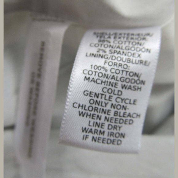 Ann Taylor LOFT A-line Blue Striped Skirt Size 8 - Picture 5 of 5